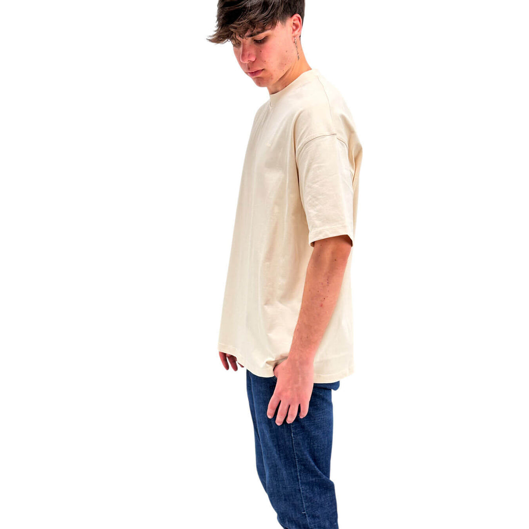 I'm Brian Men's Shirt, Short Sleeve, Cotton, Cream