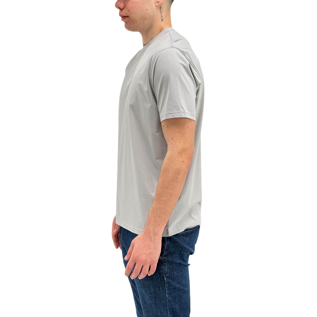 MarKup Men's Basic Sweater, Crewneck, Over, Cotton, Grey