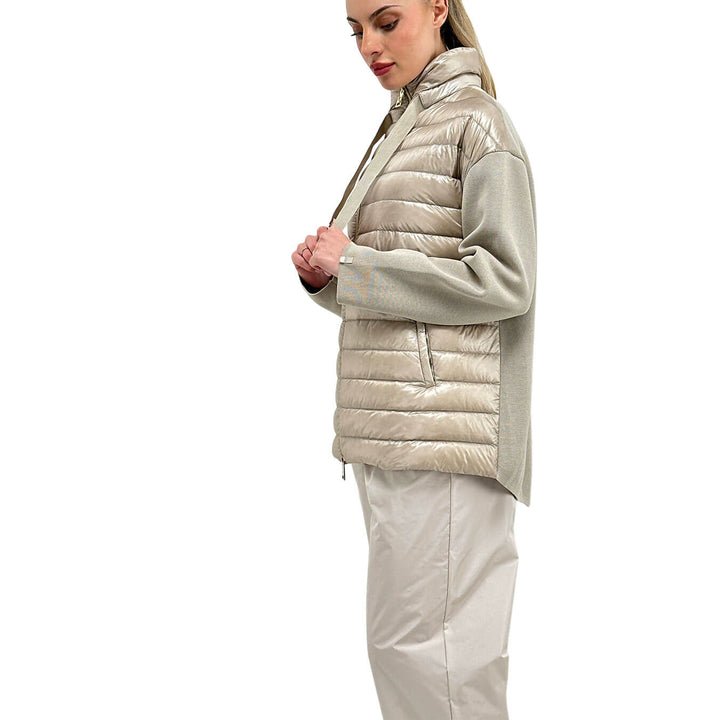 Herno Giacca Donna, Eternal Cotton e Nylon Ultralight, Beige