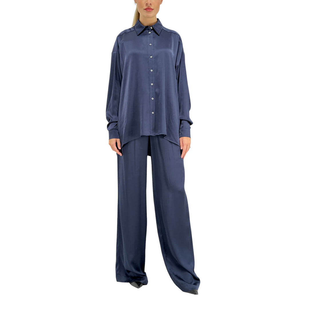 Ottod'Ame, Shirt, Women, Mia, Acrylic, Blue