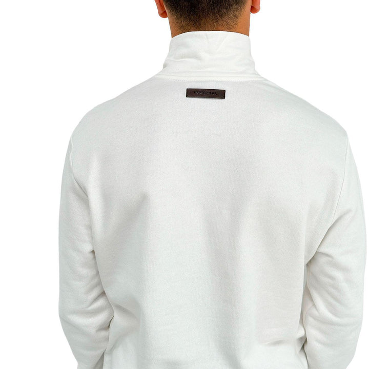 Imperial Felpa Uomo, Collo Alto, Mezza Zip, Manica Lunga, Cotone, pe2024, bassiniboutique.it