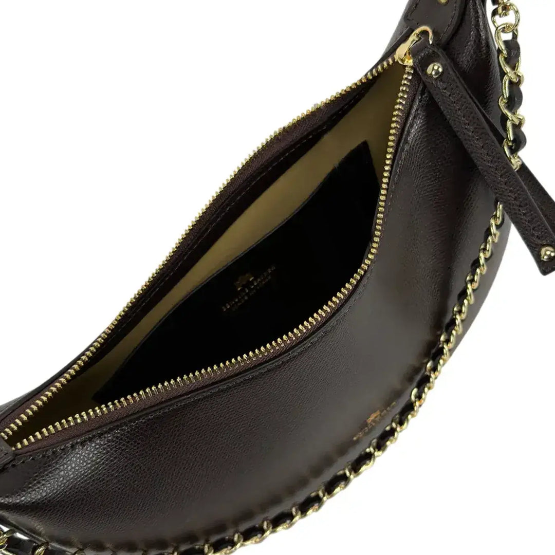 Cuoieria Fiorentina, Borsa, Donna, Eva Small Hobo, Pelle, Moro