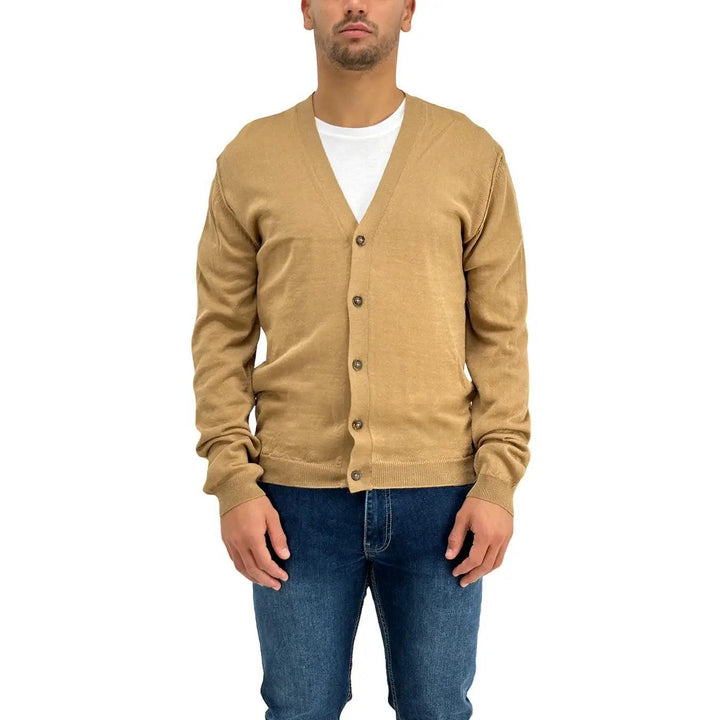 Imperial Cardigan, M553b504, Bottoni Scollo v, 1811 Tabacco, Bassiniboutique.it, 2023 a/i