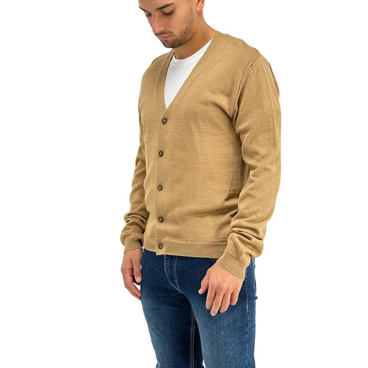 Imperial Cardigan, M553b504, Bottoni Scollo v, 1811 Tabacco, Bassiniboutique.it, 2023 a/i