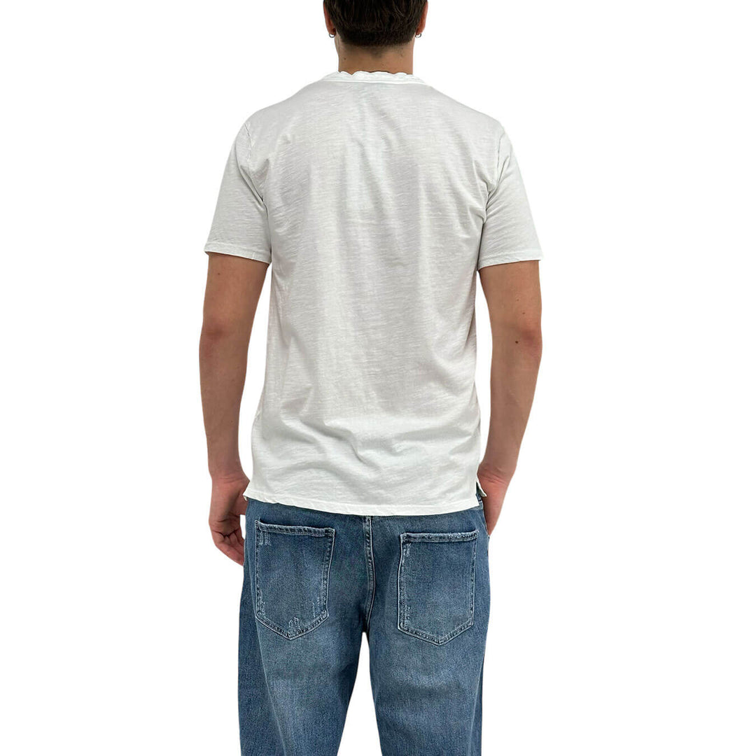 BL.11 Block Eleven Men's T-Shirt, Short Sleeve, Cotton, White