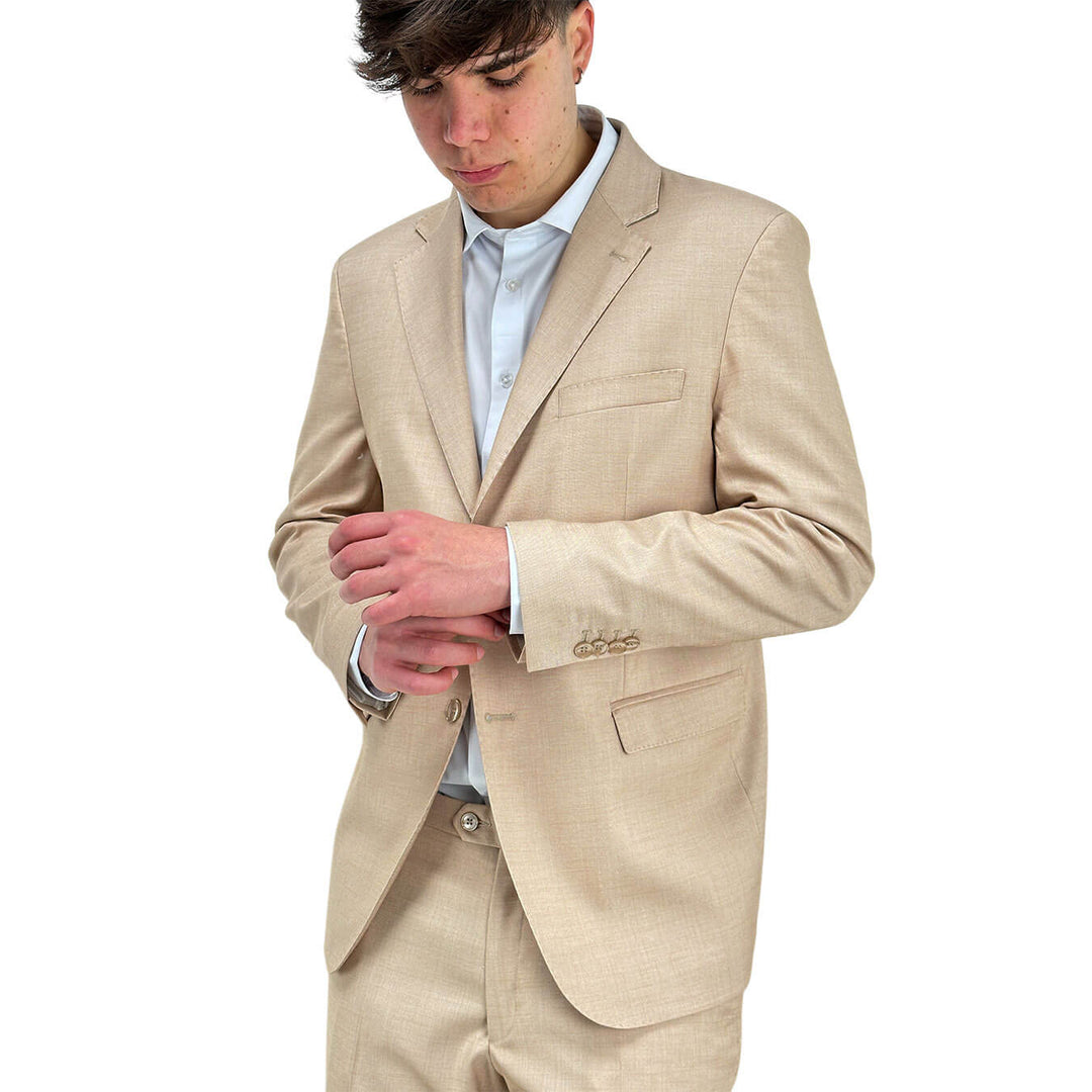 Marco Nils Ibiza Completo Uomo, Tessuto Misto, Beige