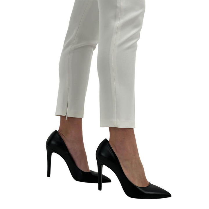 Relish Explore Women's Pants, High Waist, Strap, White