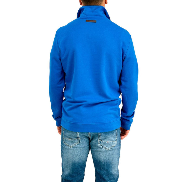 Imperial Felpa Uomo, Collo Alto, Mezza Zip, Manica Lunga, Cotone, pe2024, bassiniboutique.it