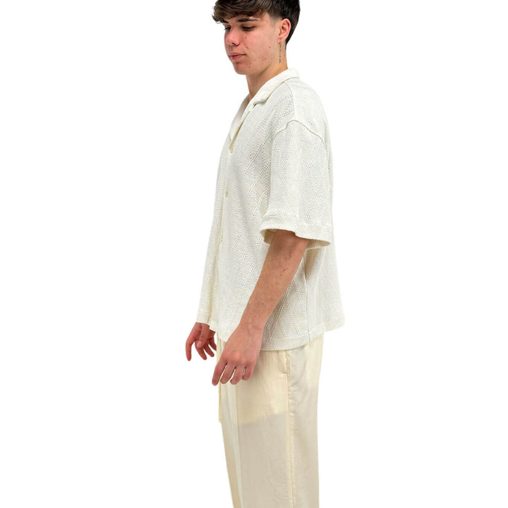 I'm Brian Men's Shirt, Casual, Short Sleeve, Ivory