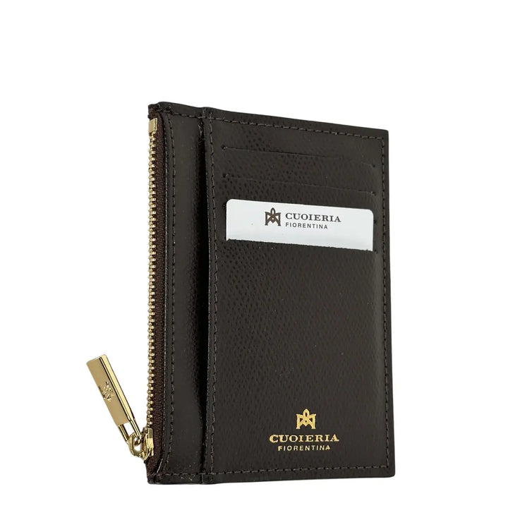 Cuoieria Fiorentina, Portacarte, Uomo, Pelle, Moro
