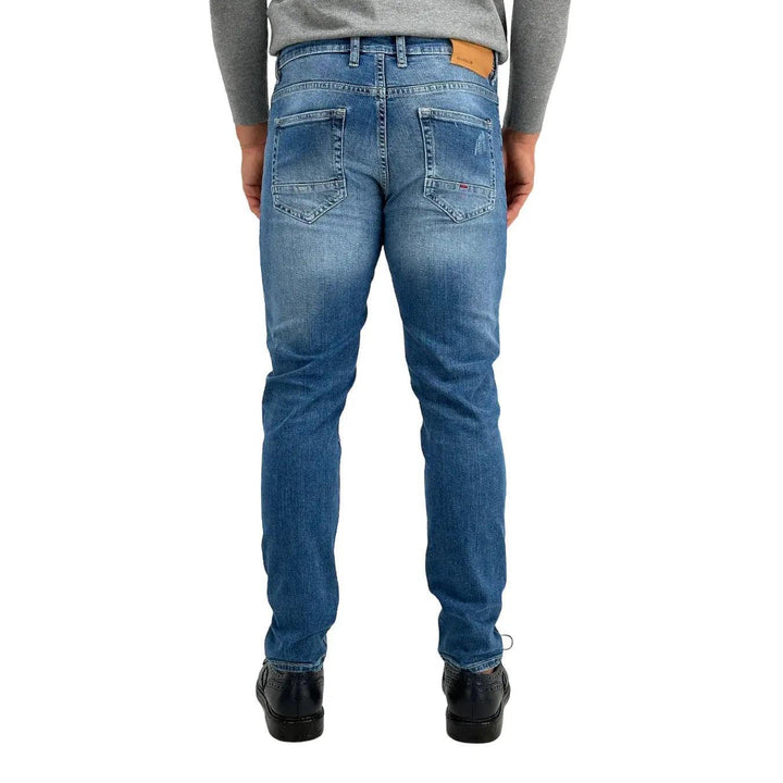 Markup Jeans, 595011, Regular fit Distrutto, Denim Blu, Bassiniboutique.it, 2023 a/i