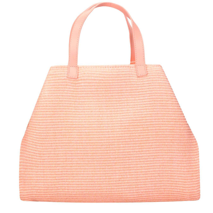 Rebelle Borsa Ashanti Donna, Shopping Bag, Tracolla, Paglia, Nude, bassiniboutique.it