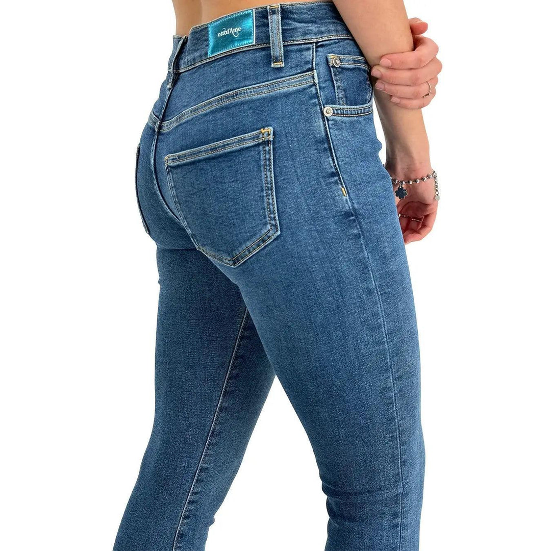 Ottod'ame Pantalone, Dp9375, Jeans Slim Fit, Denim, Bassiniboutique.it, 2023 a/i