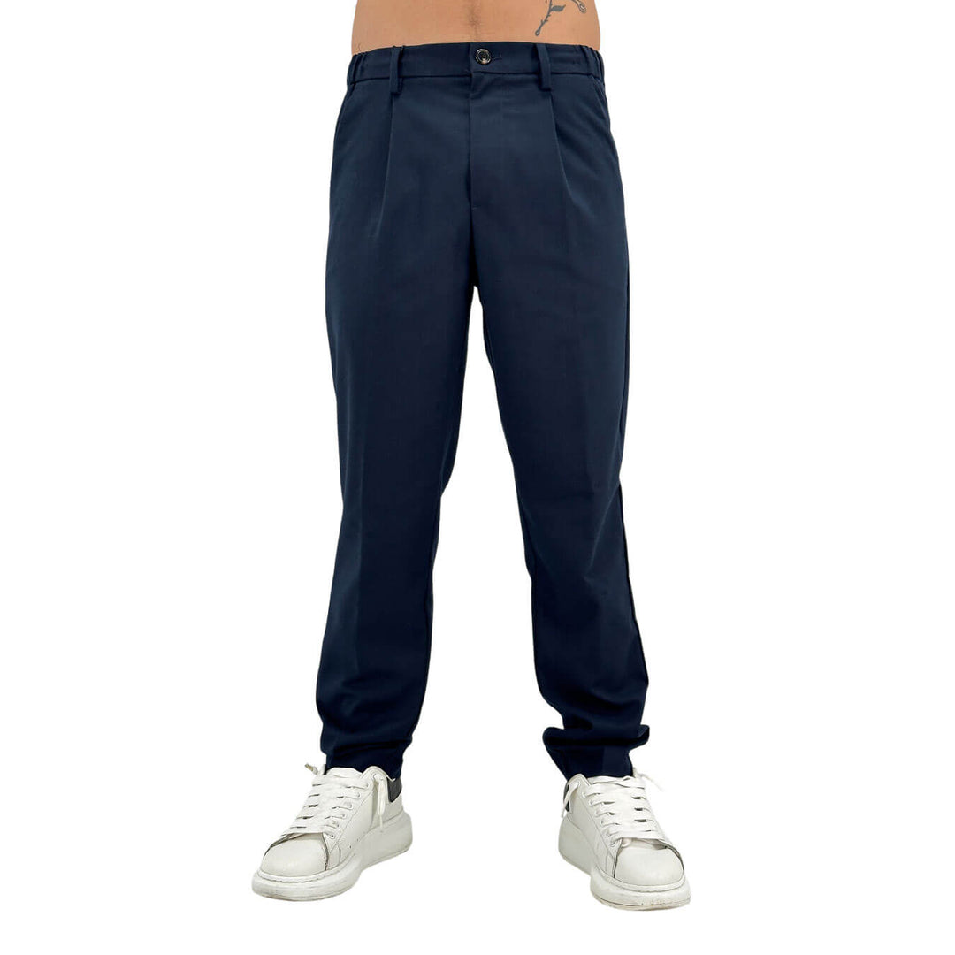 Markup, Pantalaccio, Uomo, Cotone, Blu