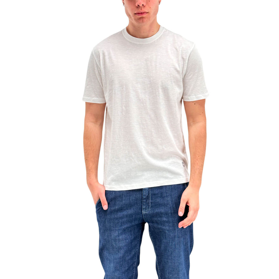 MarKup Men's Shirt, Short Sleeve, Cotton, White