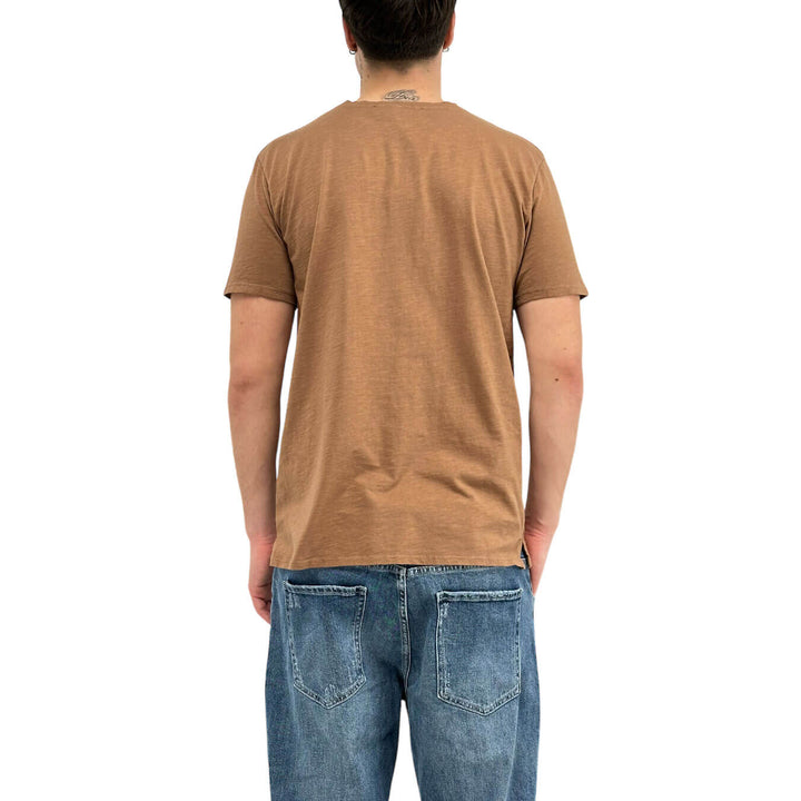 BL.11 Block Eleven Men's Jersey, Short Sleeve, Cotton, Brown