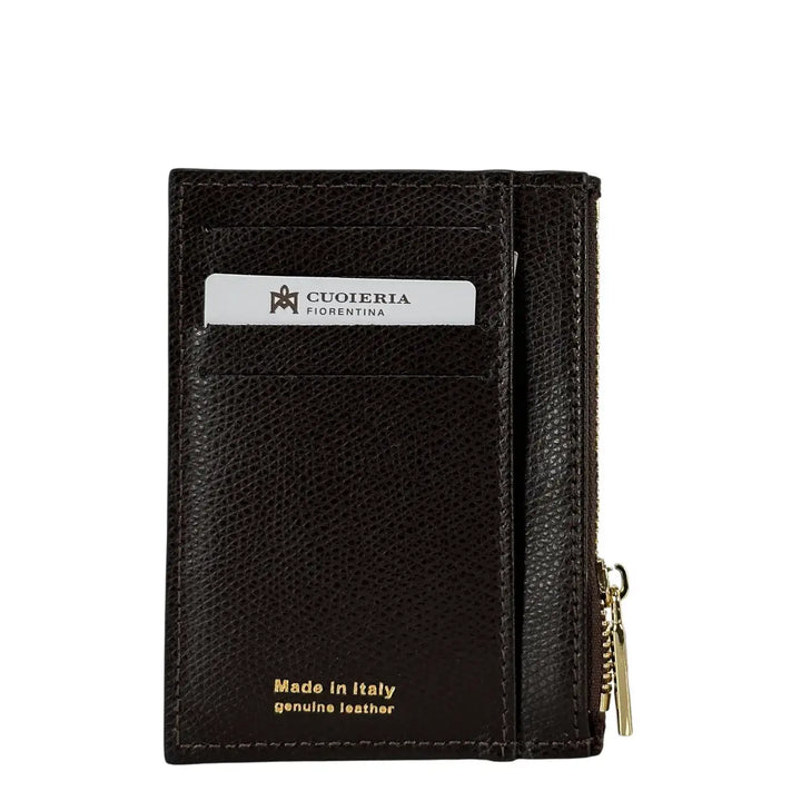 Cuoieria Fiorentina, Portacarte, Uomo, Pelle, Moro