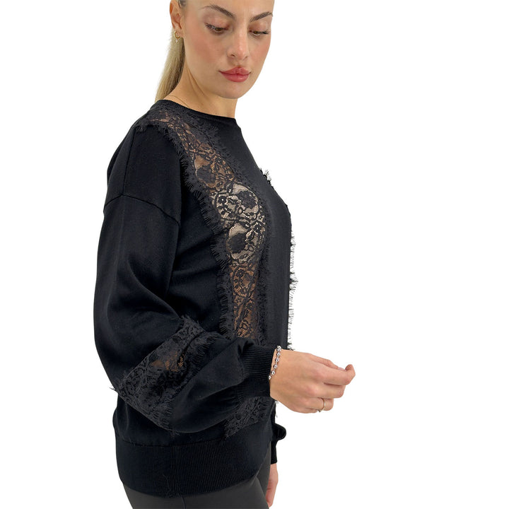 Markup, Maglia, Donna, Viscosa, Nero