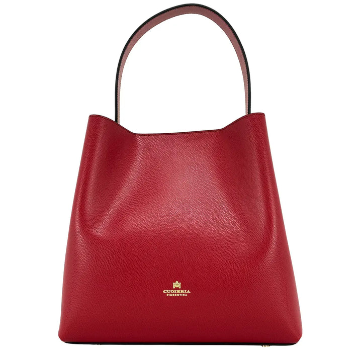 Cuoieria Fiorentina, Secchiello, Donna, Alice, Pelle, Rosso