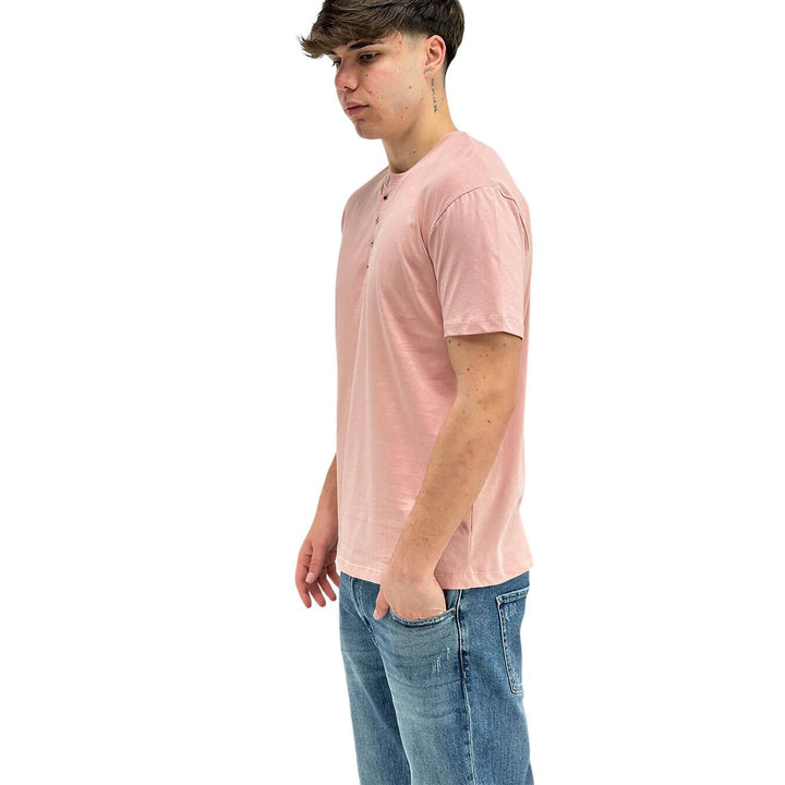 BL.11 Block Eleven Men's Jersey, Short Sleeve, Cotton, Pink