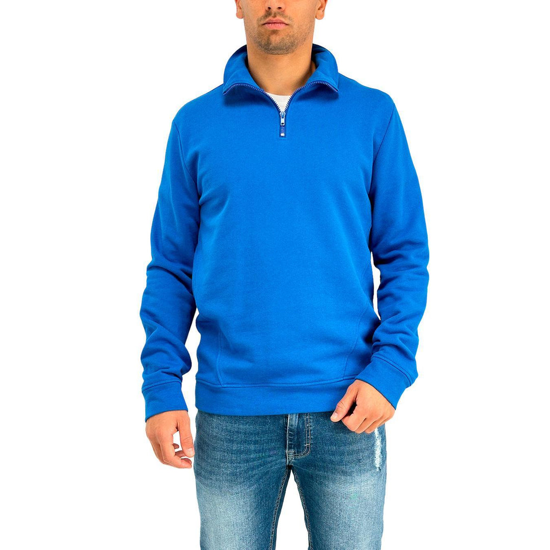 Imperial Felpa Uomo, Collo Alto, Mezza Zip, Manica Lunga, Cotone, pe2024, bassiniboutique.it