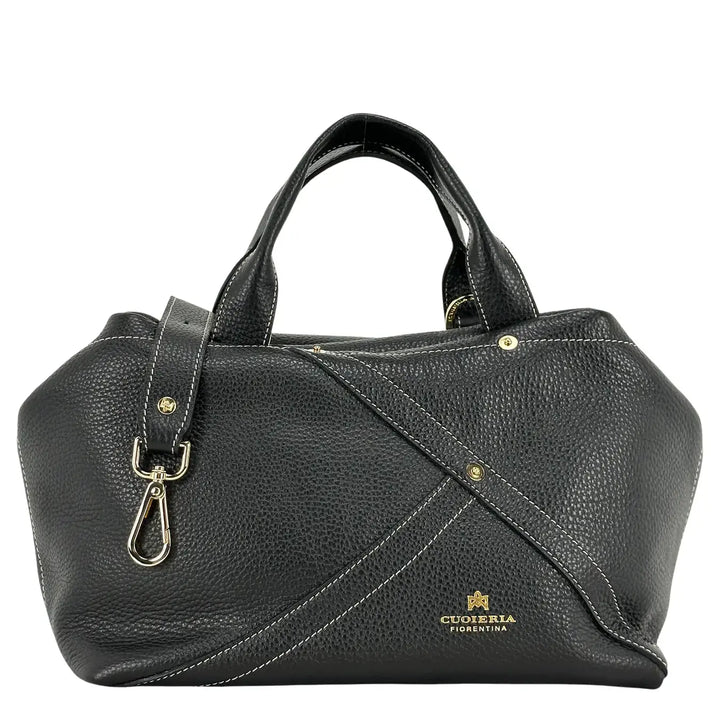 Cuoieria Fiorentina, Borsa, Donna, Jenny Duffle, Pelle, Nero