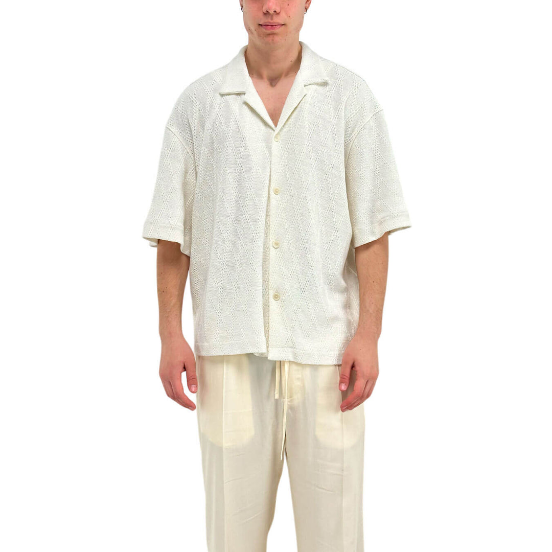 I'm Brian Men's Shirt, Casual, Short Sleeve, Ivory