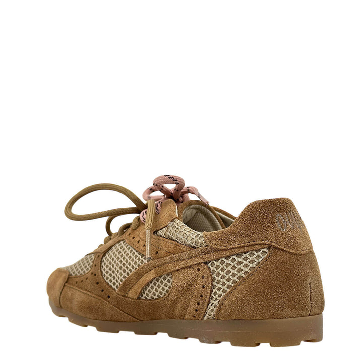 Ovyé Scarpe Donna, Sneakers, Scamosciato, Beige