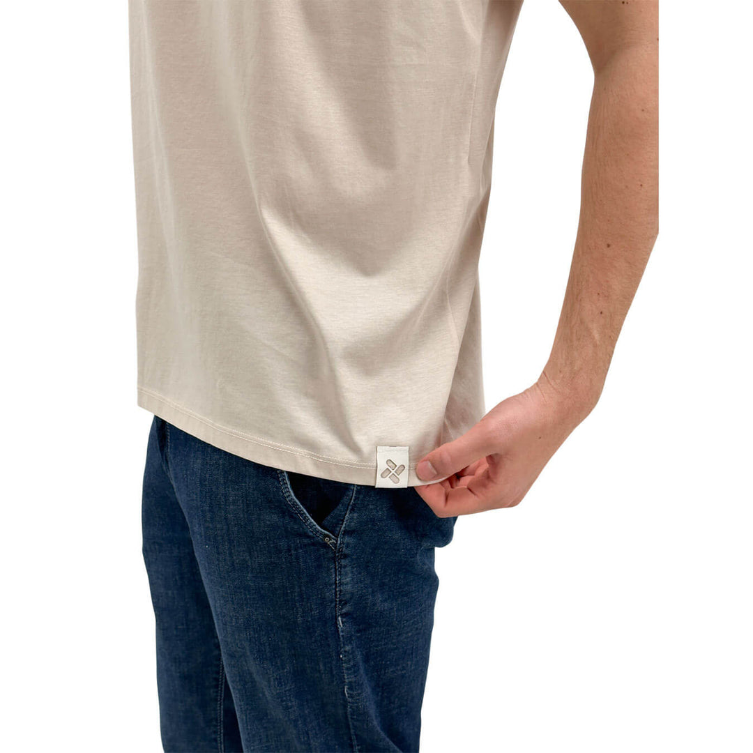 Imperial Men's Jersey, T-Shirt, Crewneck, Fashion, Beige