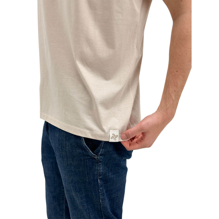 Imperial Men's Jersey, T-Shirt, Crewneck, Fashion, Beige