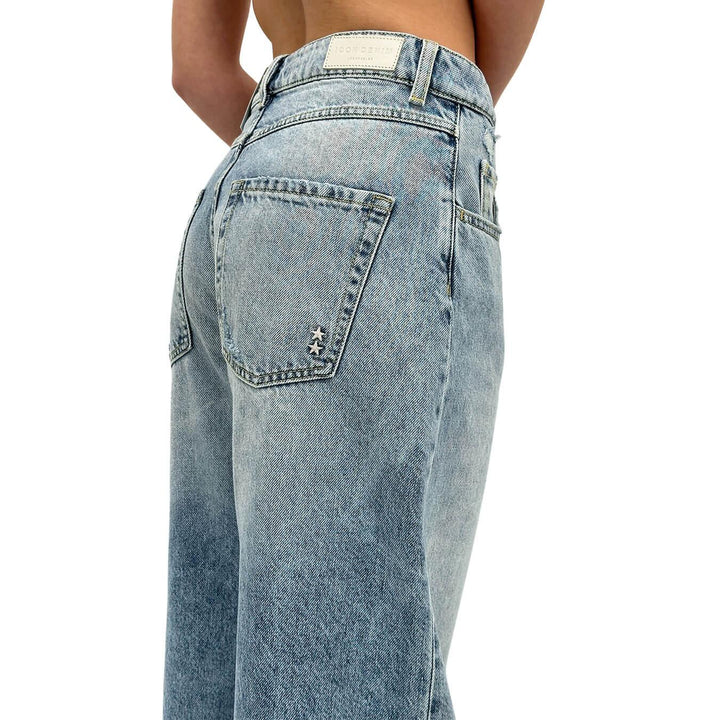 Icon Denim Poppy Women's Trousers, Jeans, Cotton, Light Blue