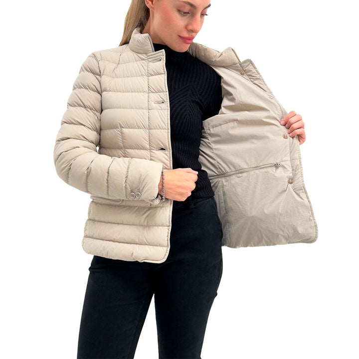 Herno Women's Jacket, Quilted, Down Jacket, Goose Down, Chantilly