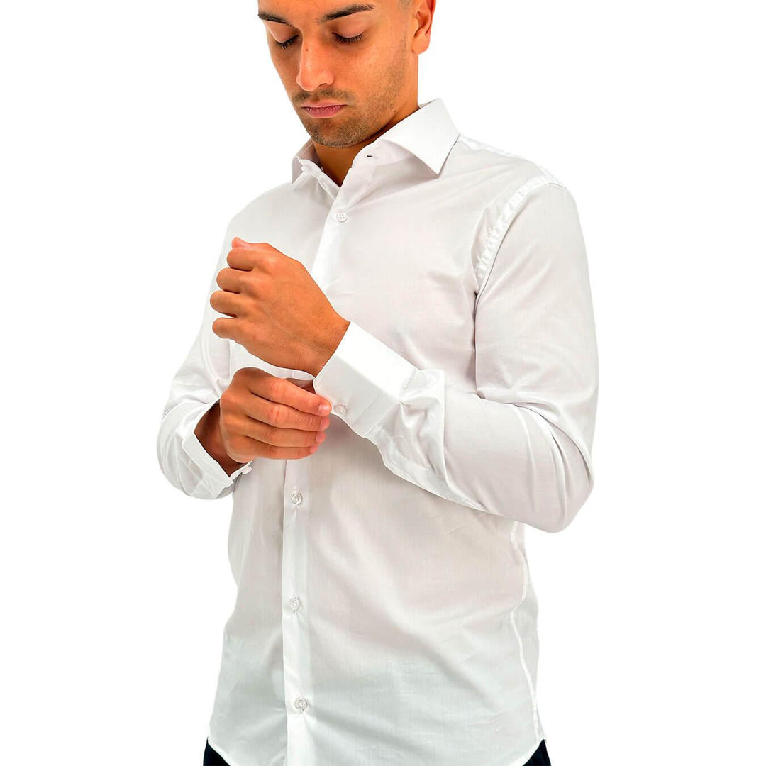 Edd Camicia Sinfonia Uomo, Basic, Colletto Classico, Tessuto Misto - BassiniBoutique.it