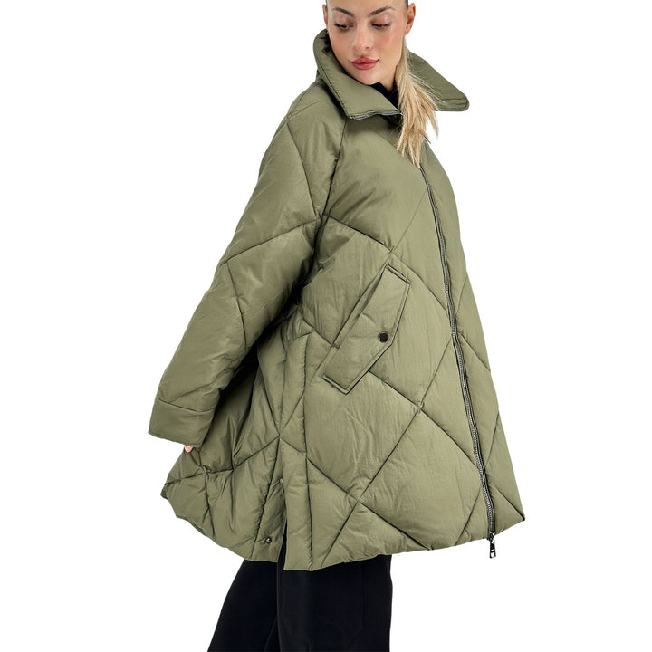 Oof Wear, Piumino, Donna, Nylon, Verde