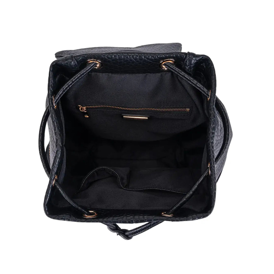 La Carrie, Zaino, Donna, Ecopelle, Nero