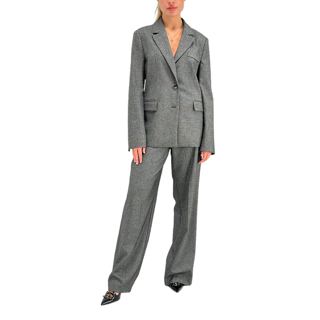 Imperial Giacca Donna, Collo Revers, Blaser, Tessuto Misto, Grigio