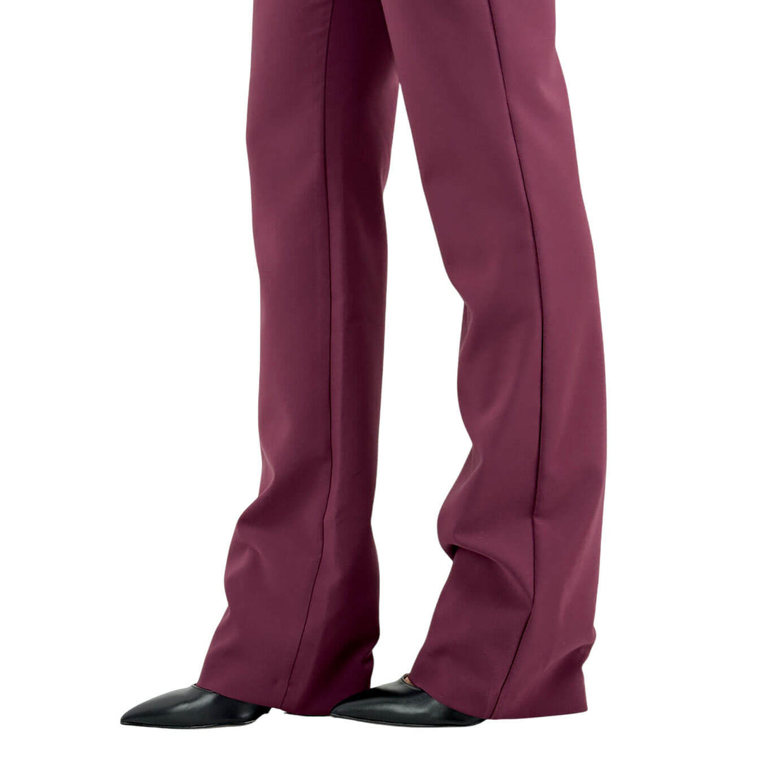 Relish, Pantaloni, Donna Cloes, Vita Alta, Poliestere, Violet