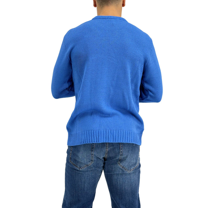 Superculture, Maglia, Uomo, Acrilico, Turchese