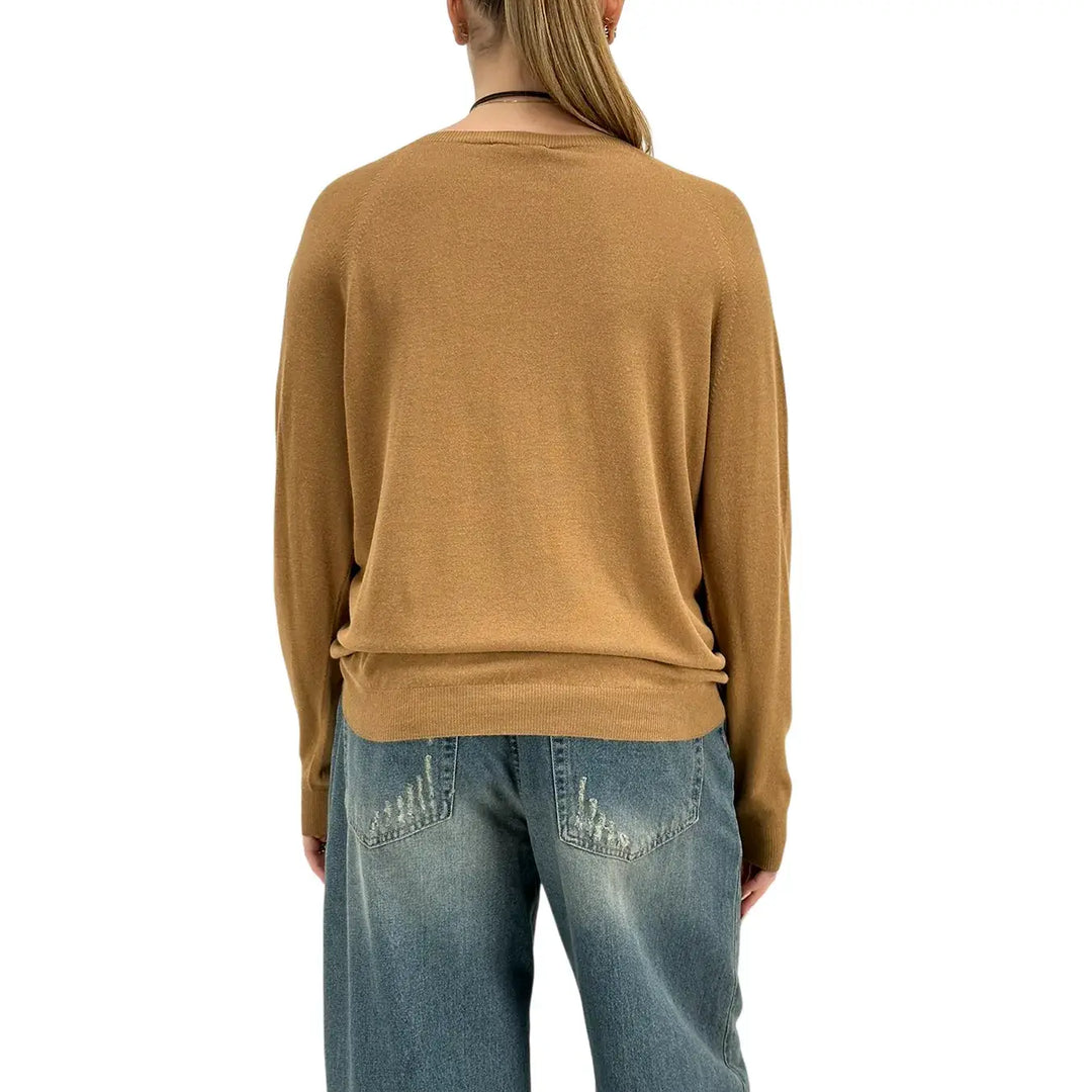 Kontatto, Maglia, Donna Tessuto Misto, Beige