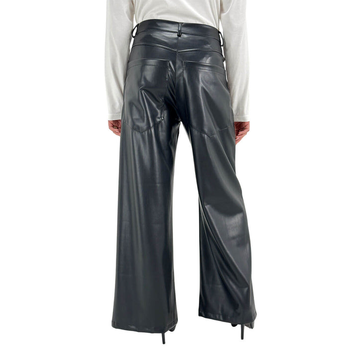 Tensione In, Pantaloni, Donna, Eco Pelle, Nero