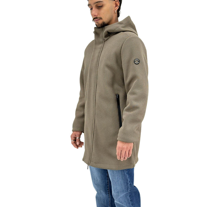 Markup, Parka, Uomo, Tessuto tecnico, Grigio