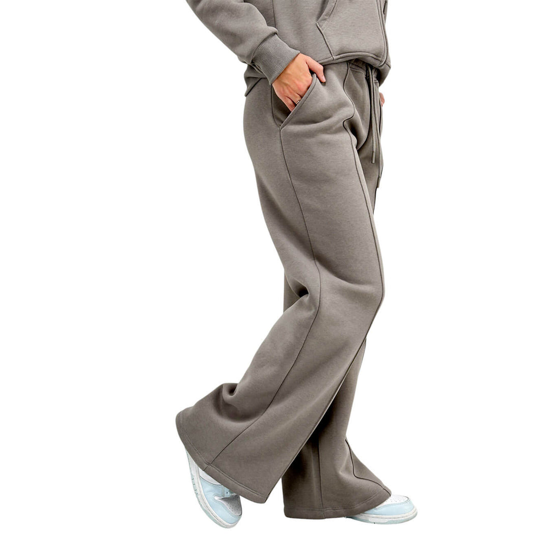 Superculture, Pantaloni, Donna, Demi, Cotone, Grigio