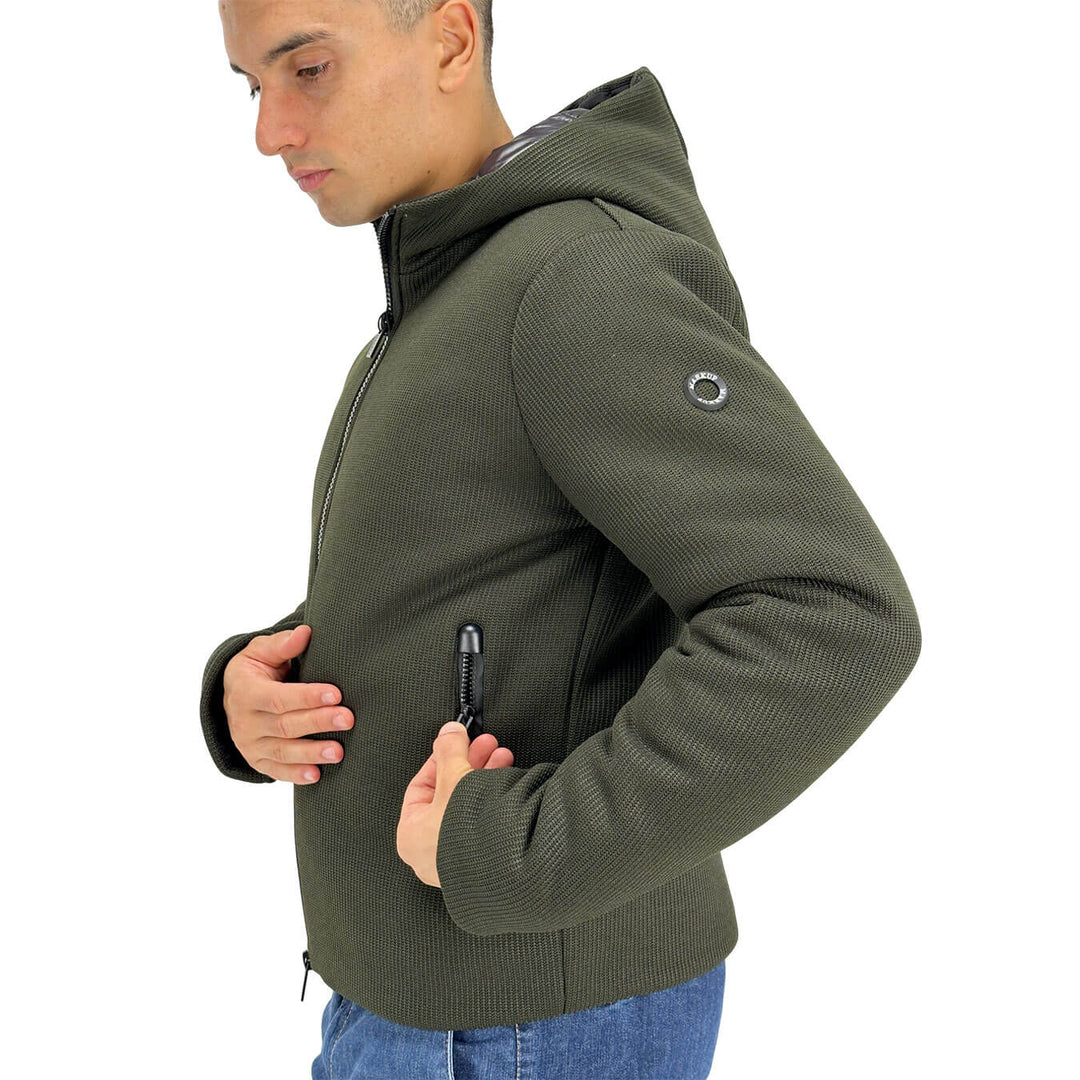 Markup, Giubbotto Parka, Uomo, Poliestere, Verde