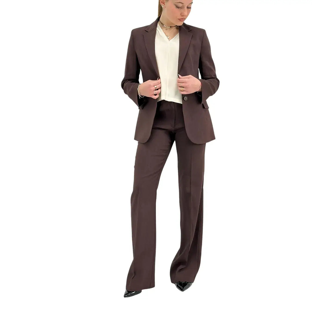 Ottod'Ame, Pantaloni, Donna, Tessuto Misto, Marrone