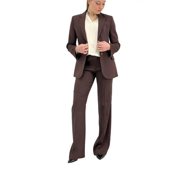 Ottod'Ame, Pantaloni, Donna, Tessuto Misto, Marrone