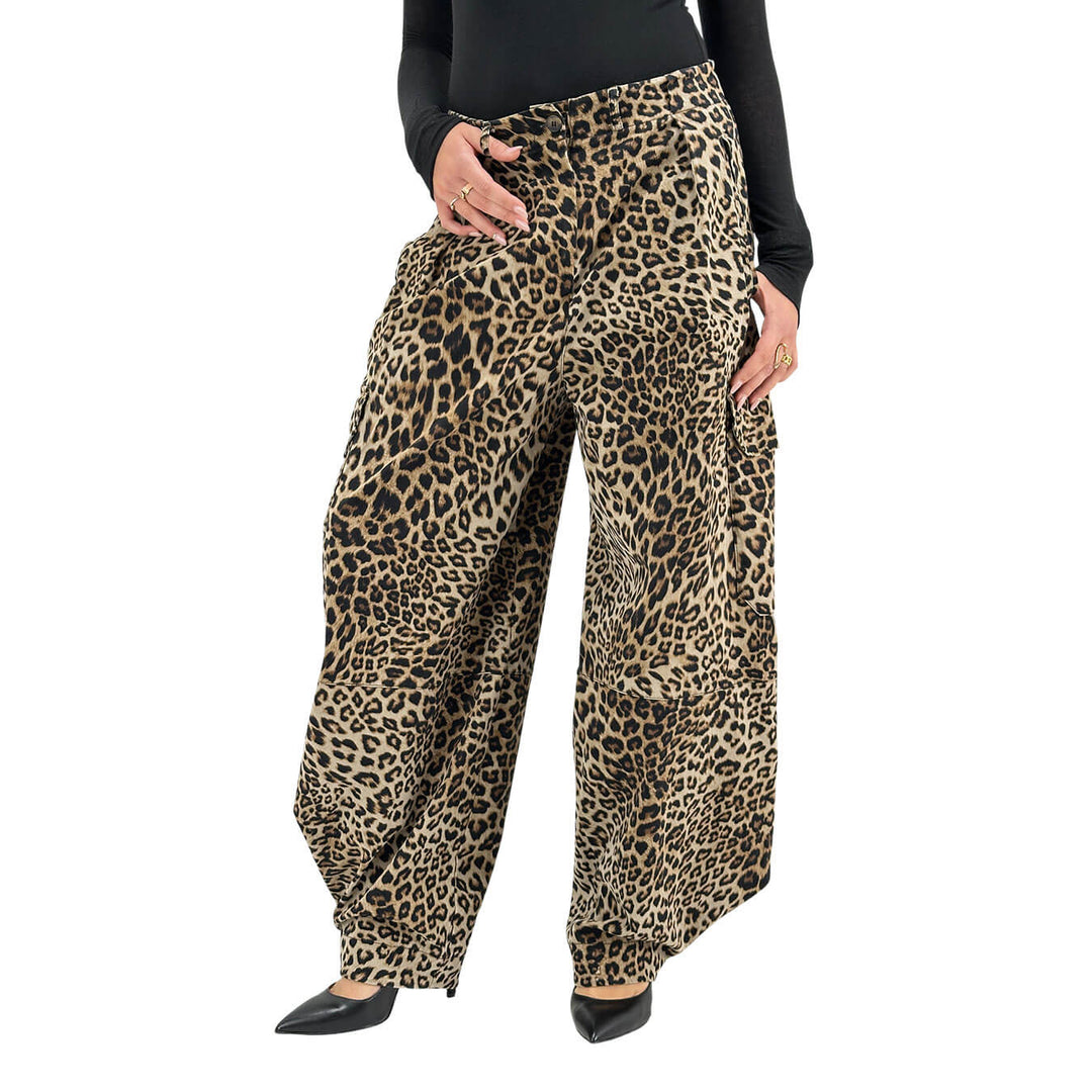 Tensione In, Pantaloni, Donna, Cotone, Maculato
