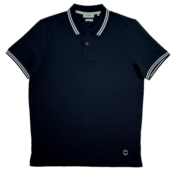 MarKup Maglia Uomo, Polo, Colletto Classico, Manica Corta, Cotone