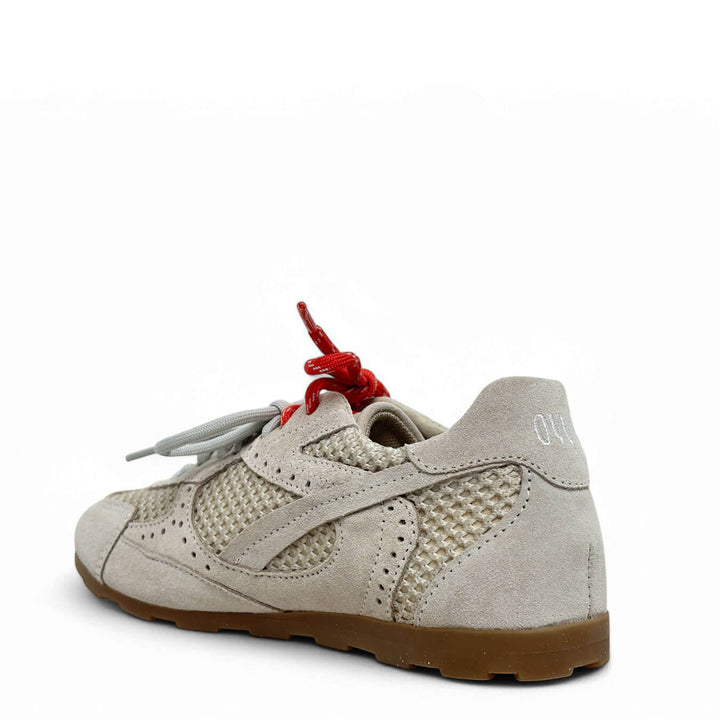 Ovyé Scarpe Donna, Sneakers, Scamosciato, Avorio