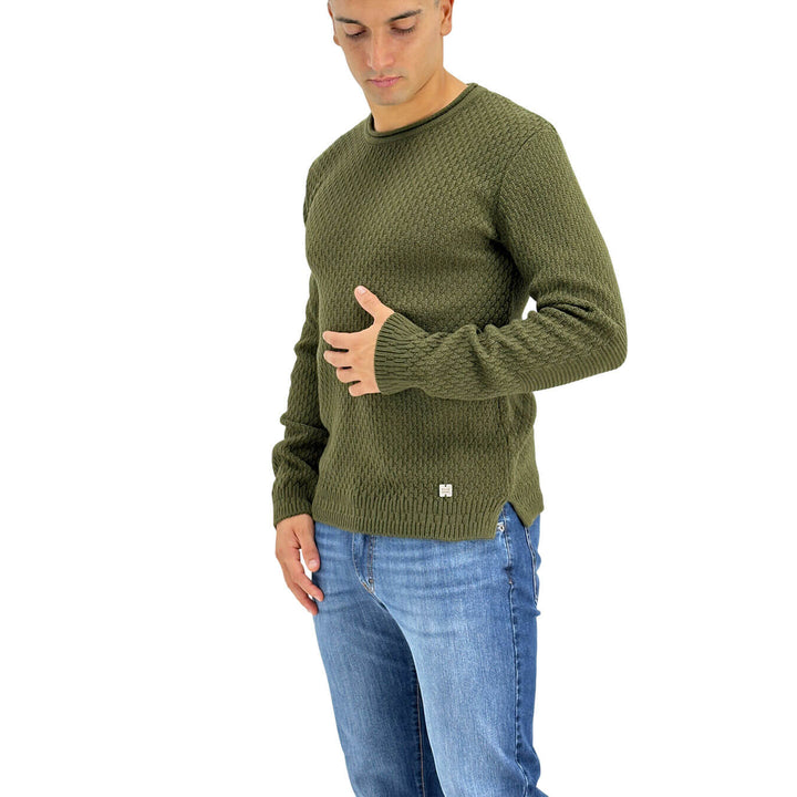 BL.11, Maglia, Uomo, Acrilico, Verde