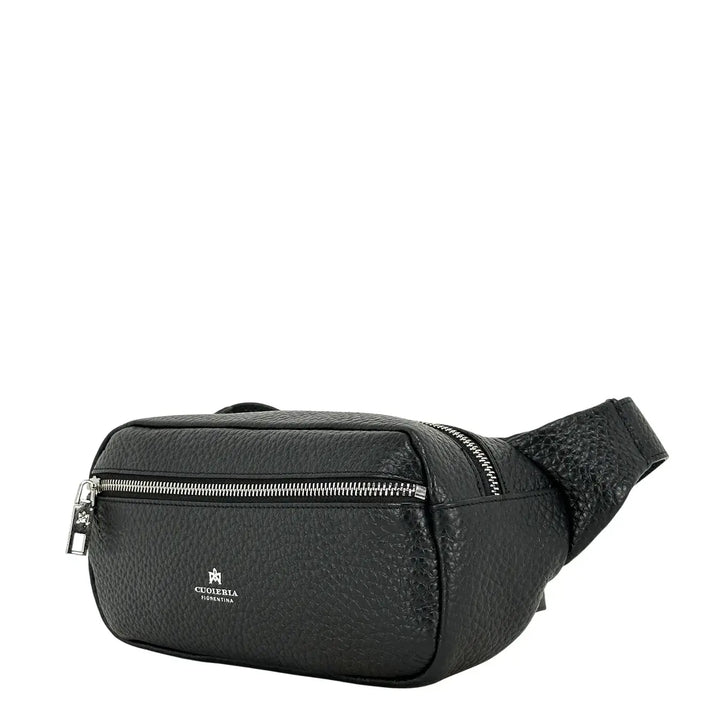 Cuoieria Fiorentina, Marsupio, Uomo, Pelle, Nero